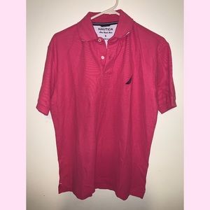 🌊 NWT NAUTICA PINK TRUE DECK SHIRT